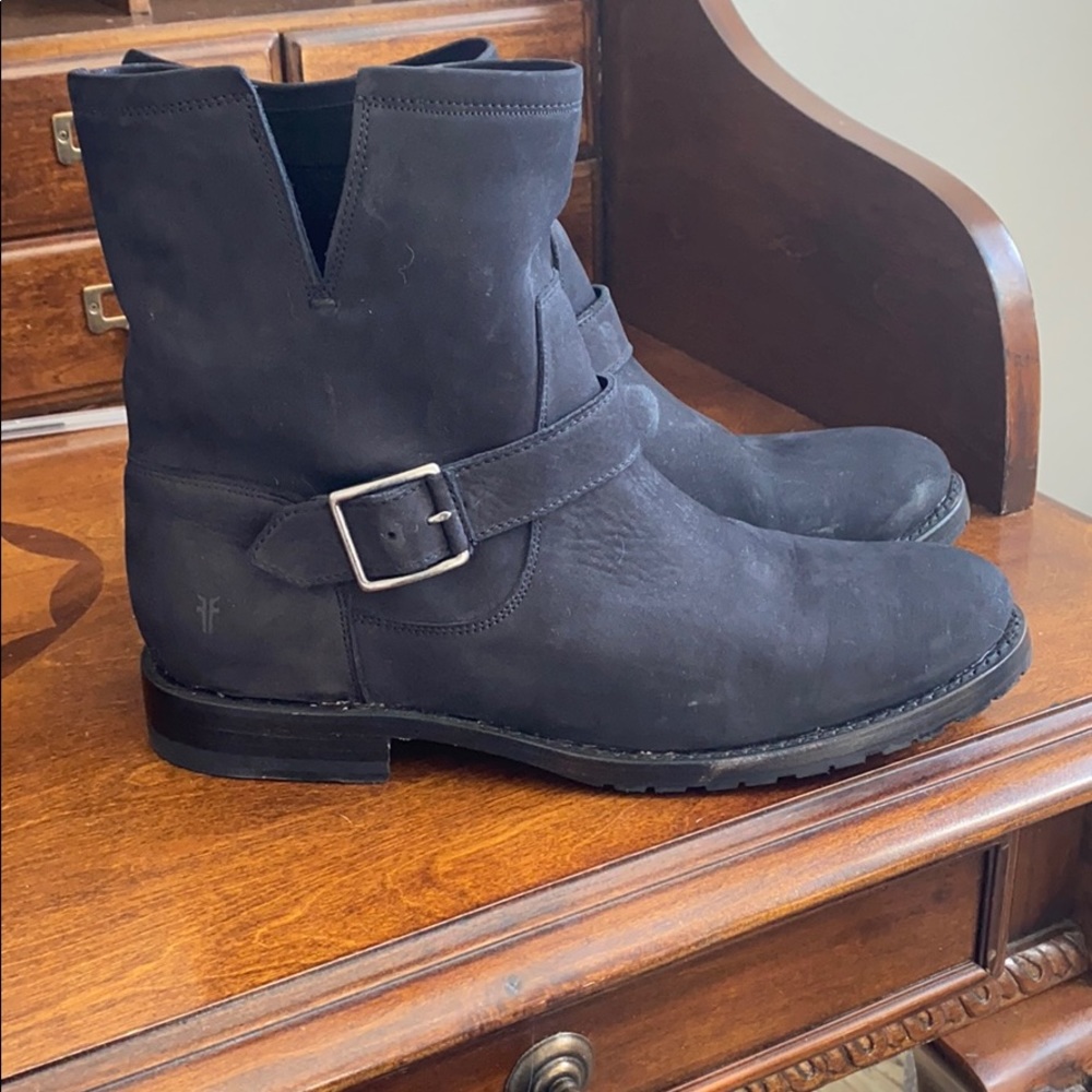 Frye Natalie short engineer boot
